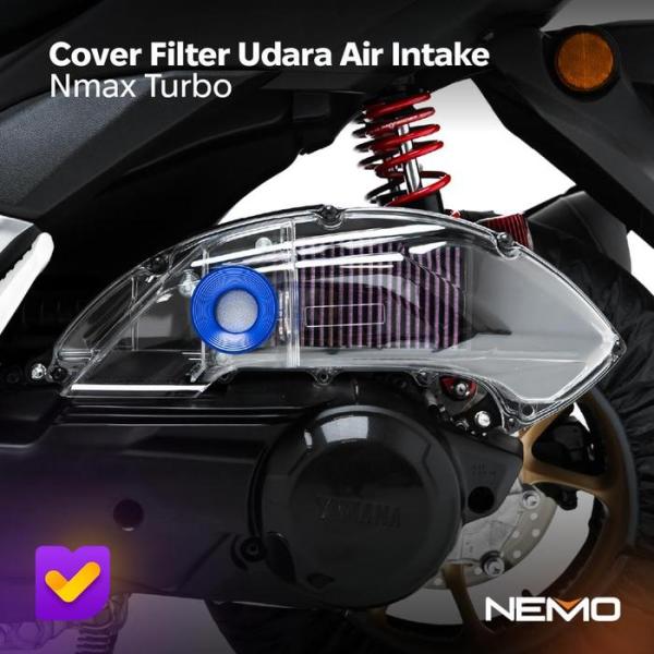 Cover Tutup Air Filter Udara Nemo Velos Nmax Turbo