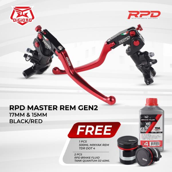 Master Rem Gen2 Set Radial RPD 215 Kanan Kiri Nmax Old Nmax New Xmax Vario 160