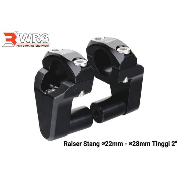 Riser Raiser Peninggi Pivot Stang WR3 2inch 5cm Diameter Stang 22mm to 28mm
