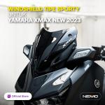 Visor Windshield Wind Shield Nemo Type Sporty / Eropa Xmax New Connected
