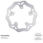 Disc Brake Galfer Fixed Depan Honda Monkey 125 '18 Msx 125 Grom 220mm Discbrake DF933W