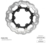 Disc Brake Galfer Floating Complete Depan KTM 790 Adventure/R '19 Disc Wave