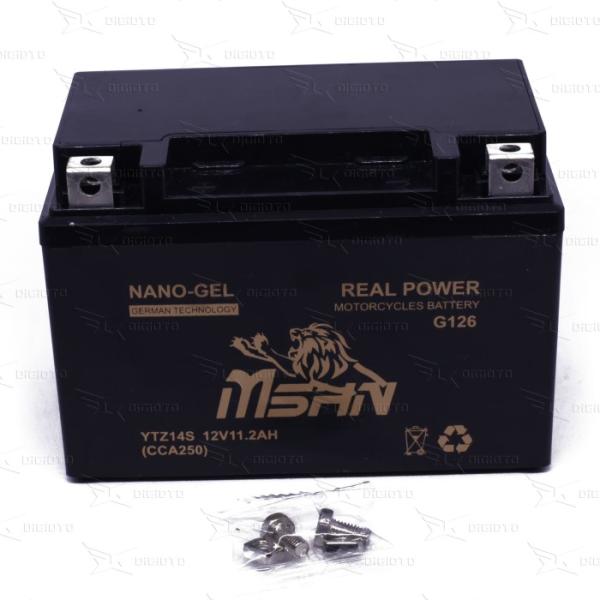 MSHN Aki Motor Menshine Nano Gel YTZ14S (DTZ12S-C)