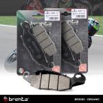Kampas Rem Organik Brenta ER6N Kiri Depan BR3092