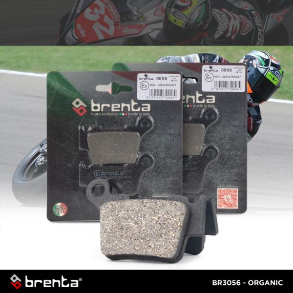 Kampas Rem Organik Brenta KTM 250 SX Original Belakang BR3056