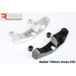 Bracket Braket Brembo Depan WR3 Xmax 250 Radial 100mm