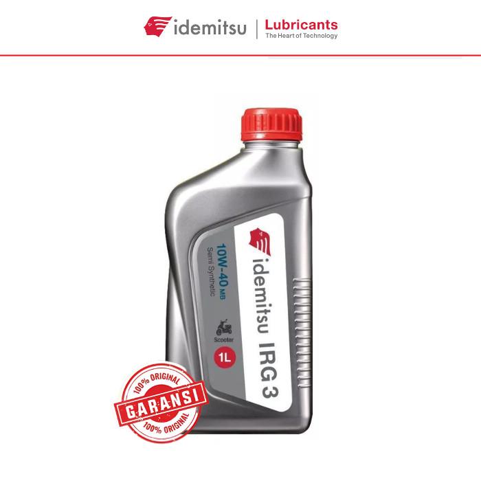 Oli Mesin Motor Idemitsu IRG 3 10W40 1L Semi Synthetic Oli Matic