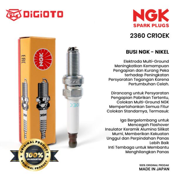 Busi Standar NGK CR10EK Yamaha R6 Original