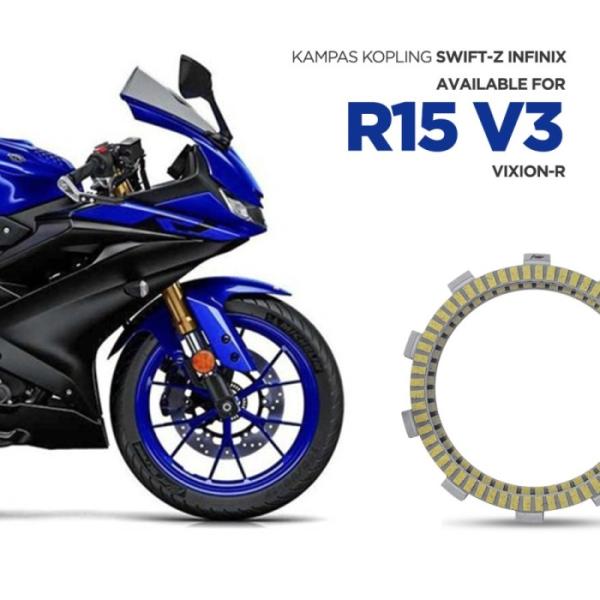 Kampas Kopling & Paking Yamaha R15V3 XSR155 VIXION R MT15 Swift Infinix