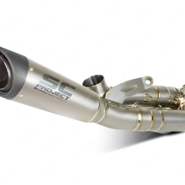 SC Project Fullsystem Titanium S1 Titanium Ducati StreetFighter V4 '21