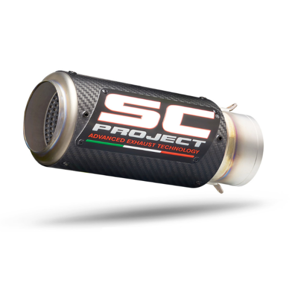 SC Project CR-T Muffler Carbon Fiber Silencer Only Original - Inlet 65MM