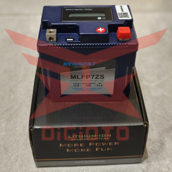 Aki Motor Dynavolt Lithium MLFP7ZS Vario PCX CBR Sonic ADV 150 Nmax Aerox New