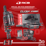 Shockbreaker Shock RCB Flow Pro Mio Sporty Smile Soul GT 305mm 30th Anniversary Special Edition