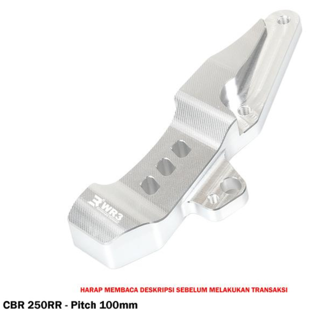 Braket Bracket Kaliper Radial Depan WR3 CBR250RR CBR 250RR Pitch 100mm