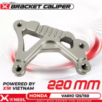 Discbrake Cakram Full Floating XWheel T-Drive Vario 150 220mm Piringan Cakram Depan