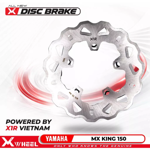 Piringan Cakram Disc Discbrake Depan Belakang Standar XWheel MX King 150 Ukuran 245mm (F) 203mm (R)