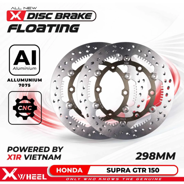 Discbrake Cakram Semi Floating XWheel Supra Gtr 150 267mm Piringan Cakram Depan Disc Lebar