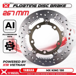 Discbrake Cakram Semi Floating XWheel Mx King 150 298mm Piringan Cakram Depan Disc Lebar