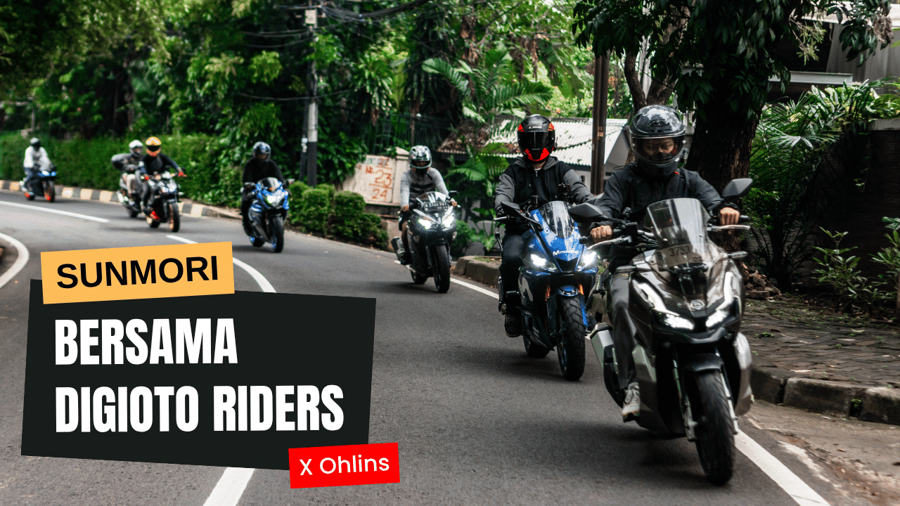 Keseruan Sunmori Digioto Bersama Ohlins Indonesia